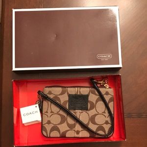 Brand New/Never Used Coach Wristlet